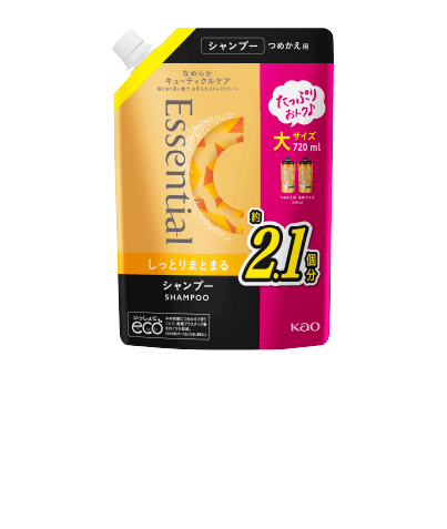 エッセンシャルしっとりまとまるＳＰ替え７２０ｍｌ