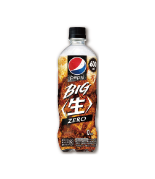 ペプシ ＢＩＧ＜生＞ゼロ ６００ｍｌ