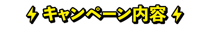 キャンペーン内容