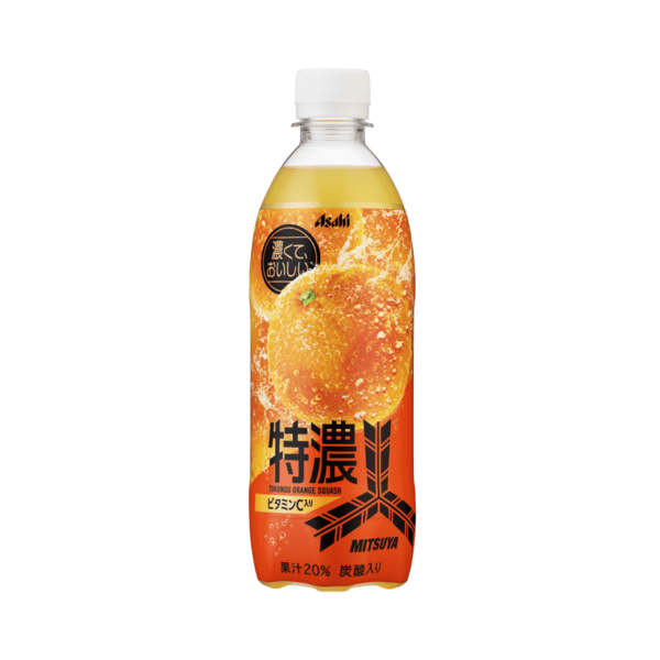 10｜2024年9月｜食品｜アサヒ三ツ矢特濃オレンジスカッシュ５００ｍｌ