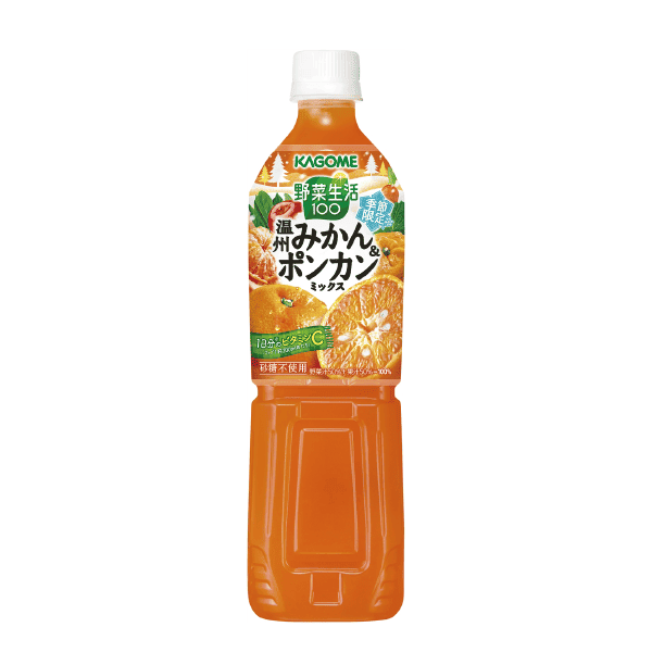 12｜2024年11月｜食品｜カゴメ  野菜生活温州みかん＆ポンカンミックス  720ml