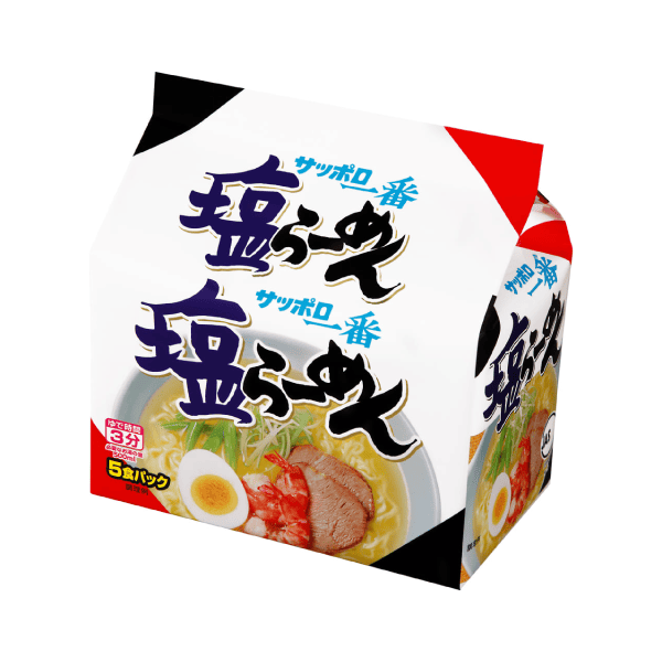 20｜2024年12月｜食品｜サンヨーサッポロ一番塩５Ｐ 100g/5