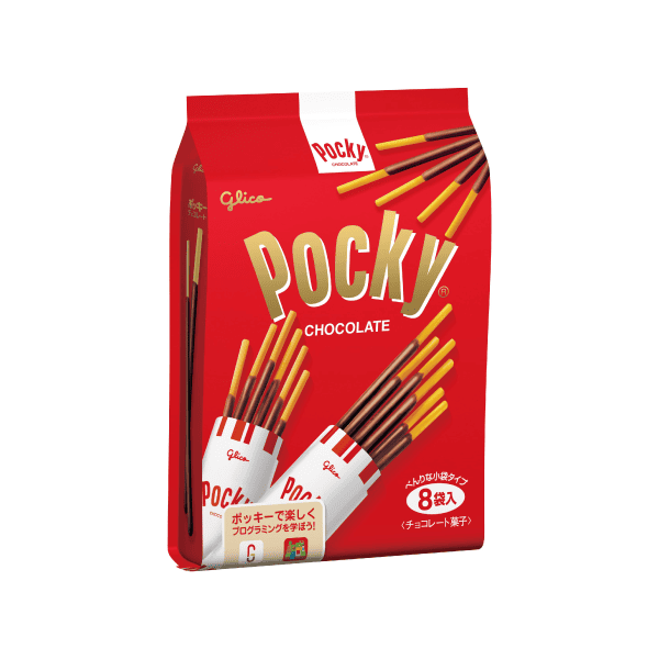 01｜2025年1月｜食品｜グリコ  ポッキーチョコレート  8袋