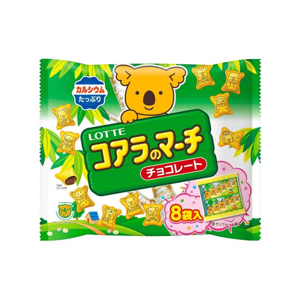 02｜2025年1月｜食品｜ロッテ  コアラのマーチシェアパック  96g(12g×8袋)